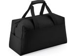 Bagbase - Borsa Da Viaggio, Opaca, Rivestimento In Pu, 28 L BC5155 (Taglia Unica) (Nero)