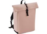 Bagbase - Zaino, Roll Top,Poliuretanobc5125 (Taglia Unica) (Rosa Nudo)