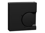 Merten Piastra Centrale Nero Opaco Termostato Ambiente MEG5762-0403 (MEG5762-0403)