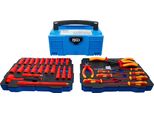 Set Di Pinze / Cacciaviti E Chiavi A Bussola Vde | Bgs Systainer® | 36 Pezzi.