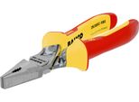 Pinze Universali Cromate Bahco Ergo™ Con Manici Bicomponenti Isolati E Tagliente Rinforzato 180 Mm Giallo Giallo Taglia Unica