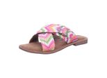 Lazamani Mia Muli Da Donna In Rafia Rosa Taglia 40