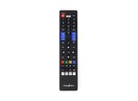 Controllo Remoto Sostitutivo | Adatto Per: Samsung | Pre -Programmed | 1 Dispositivo | Pulsante Amazon Prime / Disney + Pulsante Netflix / Pulsante Youtube | Infrarosso | Nero