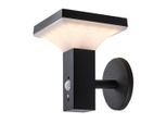 Rabalux Nero Apparecchio Led Solare Da Facciata Con Sensore Di Movimento Geleen 4W IP44 77044