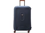 Delsey Paris Carrello Moncey 4 Double Rolls Trolley 76 Ink Blue Blu Scuro