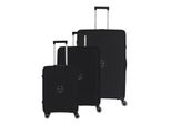 Travelite Carrello Orbita 4W Trolley L / M / S Black Nero