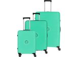 Travelite Carrello Orbita 4W Trolley L / M / S Green Verde