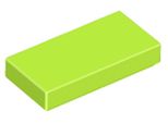 Mattonelle Lego® 1X2 3069 - 100 Pezzi Lime