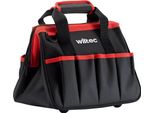 Borsa Porta Attrezzi Wiltec 30 X 23 X 25 Cm Fino A 20 Kg, Borsa Porta Attrezzi 9 Scomparti, Borsa Da Lavoro Con Tracolla, Borsa Da Trasporto Impermeabile