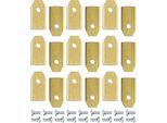Set Di Lame Per Tosaerba Robot Wiltec Titan V1 35 X 18 Mm - 18 Pezzi - Lame Per Tosaerba Robot, Lame Di Ricambio Per Tosaerba Compatibili Con Vari Modelli