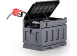 Sistema Di Serbatoi Mobili Wiltec Da 180 L Con Pompa Da 12 V, Serbatoio Per Gasolio, Sistema Di Serbatoi Diesel Portatili Per Un Rifornimento Flessibile
