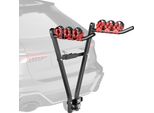 Wiltec Portabici Aggancio Rimorchio Per 3 Biciclette, Portabici Per Auto In Acciaio, Portabici Fino A 45 Kg, Portabici Con Fissaggio Sicuro