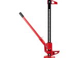 Cric Wiltec 36'' Fino A 3000 Kg E Altezza Di Sollevamento Massima Di 76 Cm, Cric Agricolo Fuoristrada, Cric A Stelo Per Veicoli Fuoristrada, Suv E Atv, Cric Multiuso In Acciaio