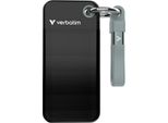 Verbatim Pocket Ssd 1 Tb Usb Tipo C 3.2 Gen 2 3.1 Gen 2 Nero Grigio