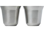 Tazza Da Espresso "Duo"", Acciaio Inox, 80Ml - Confezione Da 2 PF4495 (Taglia Unica) (Argento)"