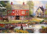 Puzzle Grafika Chuck Pinson - Gioco Di Posa Riflessioni Sulla Vita Di Campagna - 1000 Pezzi
