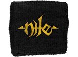 Nile - Bracciale In Tessuto Con Logo RO5349 (Taglia Unica) (Nero/Oro)