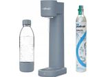 Pushair Dafi Saturatore D'acqua In Acciaio + Cartuccia CO2 + Bottiglia 0,7