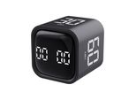 Timer Portatile A Cubo Con Sensore Di Gravità - Timer A Led Rotante, Vibrazione E Allarme Silenzioso Per Cucina E Bambini
