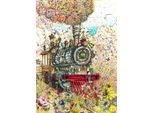 Puzzle Grafika A Tutto Vapore - 500 Pezzi Puzzle Divertente