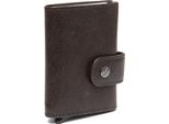 The Chesterfield Brand Pelle Portafoglio Larino Wallet Brown Marrone Scuro