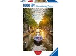 Puzzle Ravensburger Amsterdam Canal Boat 1000 Pezzi