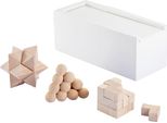 Xd Collection - Gioco Di Allenamento Del Cervello 3-Pack - Legno XD536 (Taglia Unica) (Bianco)