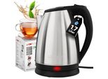Bollitore Elettrico Clatronic® In Acciaio Inox 1,7L | Bpa Free | 2200W | Bollitore In Acciaio Inox | Bollitore Elettrico | Alloggiamento In Acciaio Inox | Wks 3830