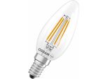 Osram Led-Lampe Classic, Dimmbar, E14, 2,5 W, 2700 K, Eek: B, 470 Lm, IP20, Warmweiß