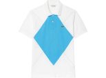 Lacoste - Polo "L.12.12"" Da Uomo, Classic GT8319 (L) (Bianco/Blu)"