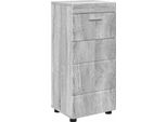 Syfax™ Set Di Armadi Da Bagno Tulum Grigio Sonoma 37 X 31,5 X 82 Cm