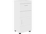 Syfax™ Set Di Armadi Da Bagno Tulum Bianco Lucido 37 X 31,5 X 82 Cm