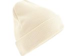 Beechfield - Berretto "Original"" Per Uomo/Donna Unisex, Con Polsini, Cotone Organico RW10830 (Taglia Unica) (Bianco Naturale)"