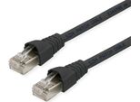 Cavo Patch Teleg "Rtner, Cat.6A (Profondo), S/Ftp, 5,0 M, Nero"