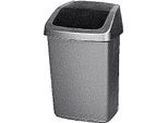 Curver Swing-Top 10 L Rechteckig Kunststoff Anthrazit, Silber