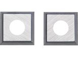 Set Di 4 Coltelli In Metallo Duro Reversibili Lf