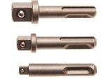 Bgs Set Di Adattatori Sds - Squadra Esterna 6,3 Mm (1/4") / 10 Mm (3/8"") / 12,5 Mm (1/2"") 3 Pezzi - 8214"