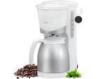 Clatronic 263127 Clatronic Ka 3327 Kaffeemaschine Weiß, 8-10 Tassen