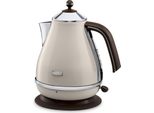 Delonghi Kbov 2001.AZ/BG/BK/GR Bollitore A Batteria, Corpo In Acciaio Inox, Capacità 1,7 Litri, 2000 Watt, Base 360? Base, Protezione Anti-Secchezza, Filtro Anticalcare, Spegnimento Automatico