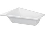 Duravit Paiova Baignoire à Encastrer, Angle à Gauche, 1800X1400Mm, Blanc, 700216000000000, 700216000000000