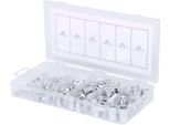 Ks Tools Assortimento Di Rivetti Filettati In Alluminio M3X9 Mm -M10X21 Mm 150 Pz. - 970.0620