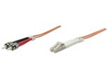 Intellinet 470421 Intellinet Cavo Di Collegamento In Fibra Ottica Lc/St 3M Multimodale OM2 Arancione