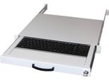 Equip 260612 Equip 19" Cassetto Tastiera Layout Us + Trackball Grigio Chiaro"