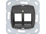 Gira Modular Jack 4 Anello Di Supporto Da Incasso A 2 Canali 560400