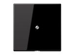 Jung Uscita Cavo Ad Anello Di Supporto LS990 Nero Glz Avvitabile
