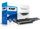 Kmp Multipack SA-T53V - Confezione Da 4 - Nero, Giallo, Ciano, Magenta - Compatibile - Cartuccia Di Toner (Alternativo A: Samsung CLT-C406S, Samsung CLT-K406S/ELS, Samsung CLT-M406S/ELS, Samsung CLT-Y406S)