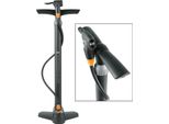 Sks 11285 Pompa A Pavimento Air X-Press 8.0 Multi-Valve, Nera, Con Manometro, Nera