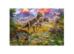 Educa Puzzle 9215969 - Raduno Di Dinosauri - Puzzle Da 500 Pezzi