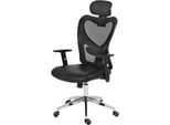 Sedia Da Ufficio Professionale Atlanta, Sedia Girevole Executive Da Scrivania, Similpelle ~ Grigio