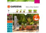 Gardena Micro-Drip-System Starter Set Flower Pots M Automatic - Micro-Drip-System Set